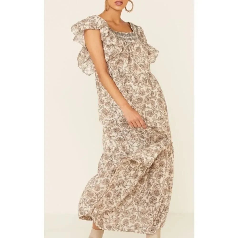 Free People Bonita Midi Dress Sz. S